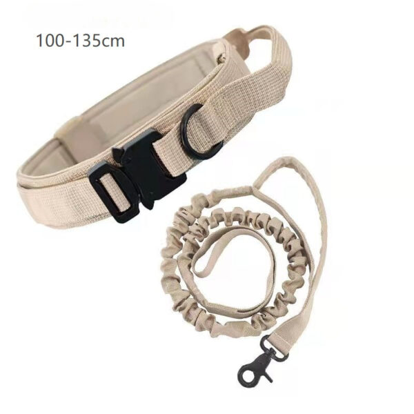 Tactical Big Dog Collar and Leash Set