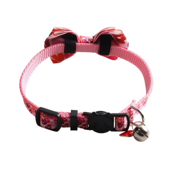 Cute Pet Neck Collar with Bow Tie