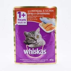 Whiskas Mackerel and Salmon 80g